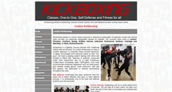Desktop Screenshot of kickboxing-london.co.uk